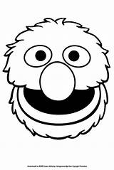 Grover Coloring Sesame Street Pages Silhouette Elmo Face Birthday Template Quotes Templates Printable Party Sheets Ak0 Cache Cookie Monster Stencils sketch template