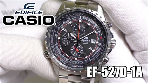 casio ef 527d 1a edifice youtube