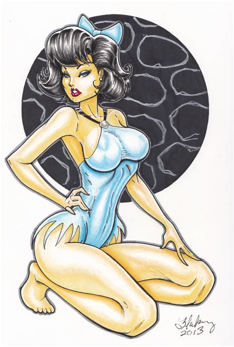 Betty Rubble By Cameron Blakey By Sistermcguire On Deviantart Stone