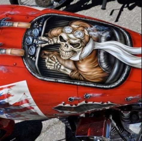 motorcycle gas tank art motorcycles pinterest
