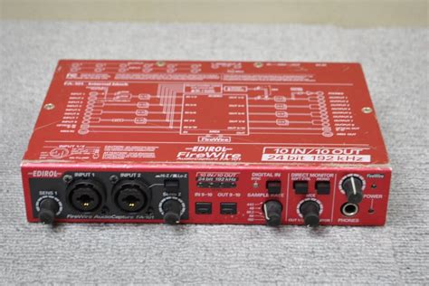 Edirol Fa 101 Firewire Audio Midi Recording Interface