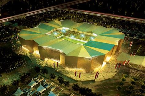 stadion  piala dunia  teknologi canggih world cup qatar