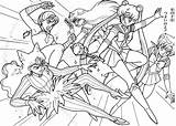 Coloring Pages Sailor Moon Book Choose Board Adult Neptune Sheets sketch template