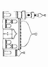 Moschee Moschea Mezquita Malvorlage Schulbilder Ausmalbild Educolor Educima sketch template