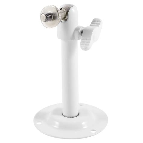 cm high white metal wall ceiling mount stand  cctv surveillance camera  tripods