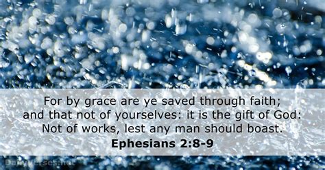 Ephesians 2 8 9 Kjv Bible Verse Of The Day