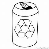 Coloring Tin Pages Recycling Earth Symbol Drink Empty Bigactivities Recycle Print Things Color Online Printable Tin2 sketch template