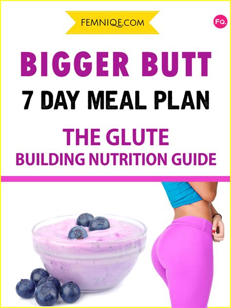 7 Day Bigger Butt Meal Plan Complete Nutrition Guide Payhip