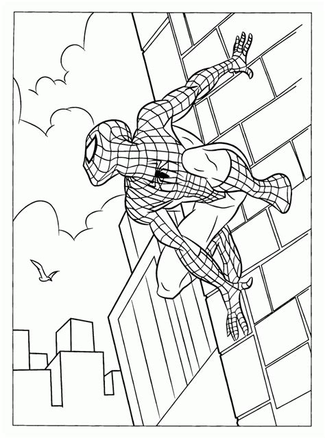 printable spiderman coloring pages  kids coloring sheets
