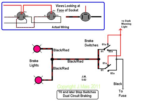 wiring diagram  trailer brake lights