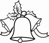 Bell Clipart Printable Bells Coloring Webstockreview sketch template