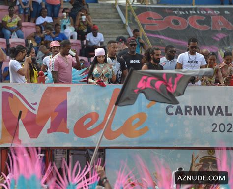 Nicki Minaj Shows Off To The Crowd On Top Of A Music Truck
