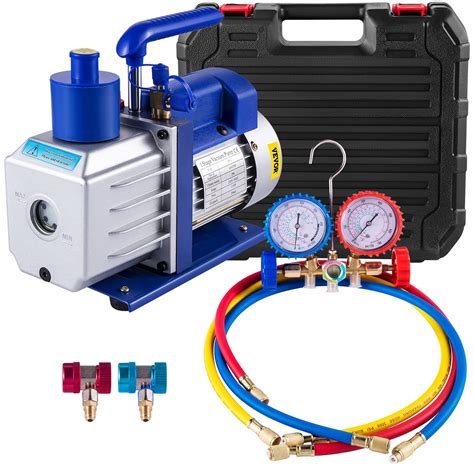 buy bestauto vacuum pump kit cfm hp single stage hvac ac refrigeration kit pa ultimate