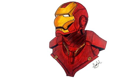 iron man drawing and coloring avengers easy iron man drawing for