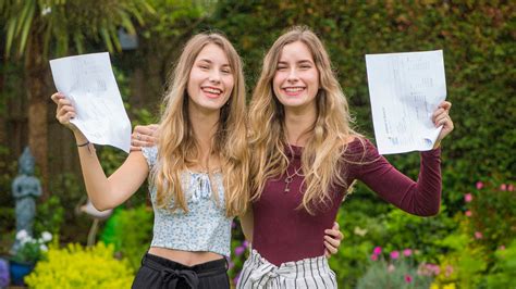 identical twins achieve identical  level grades securing places  oxford university itv news