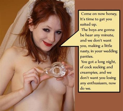 chastity wedding captions