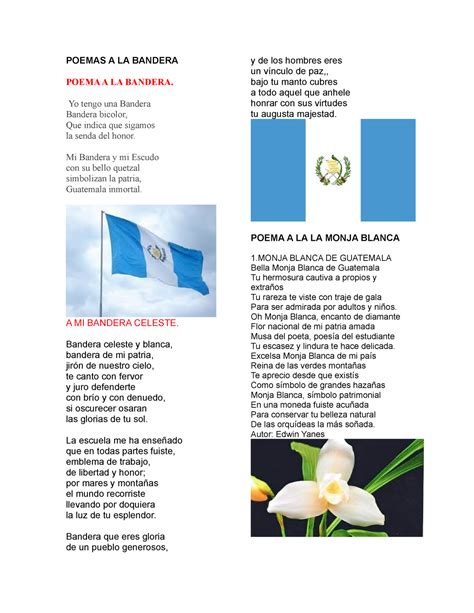 poemas de los simbolos patrios de guatemala cortos kulturaupice porn