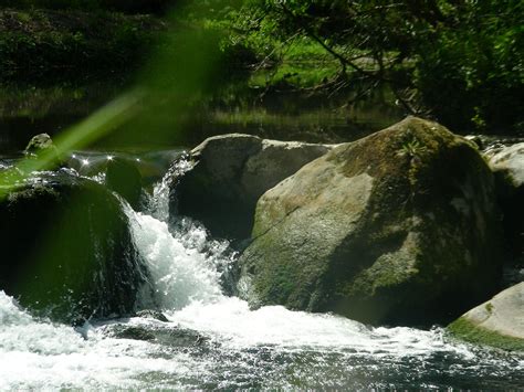 mellerdall springtime  waterfall outdoor water