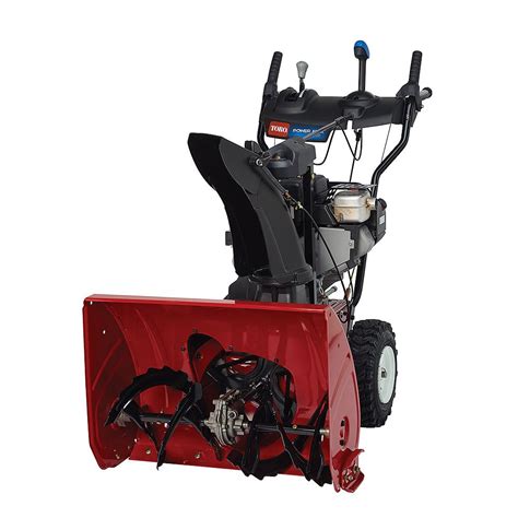 toro power max  oe  stage electric start gas snowblower    clearing width