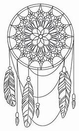 Coloring Pages Embroidery Doodle Drawing Dream Urban Threads Marjolein Fairy Mandalas Catcher Zentangles Patterns Clipart Hand Book sketch template