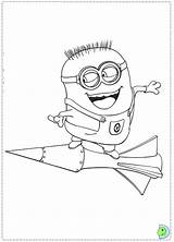 Coloring Minions Pages Bob Drawing Dinokids Rocket Team Print Coloriage Imprimer Printable Despicable King Les Color Getdrawings Omalovanky Mimoni Close sketch template