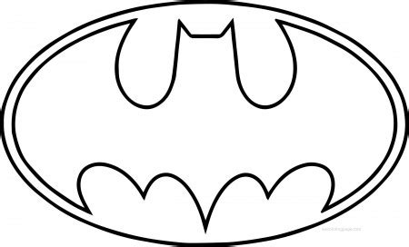 batman logo coloring pages   printable coloring pages