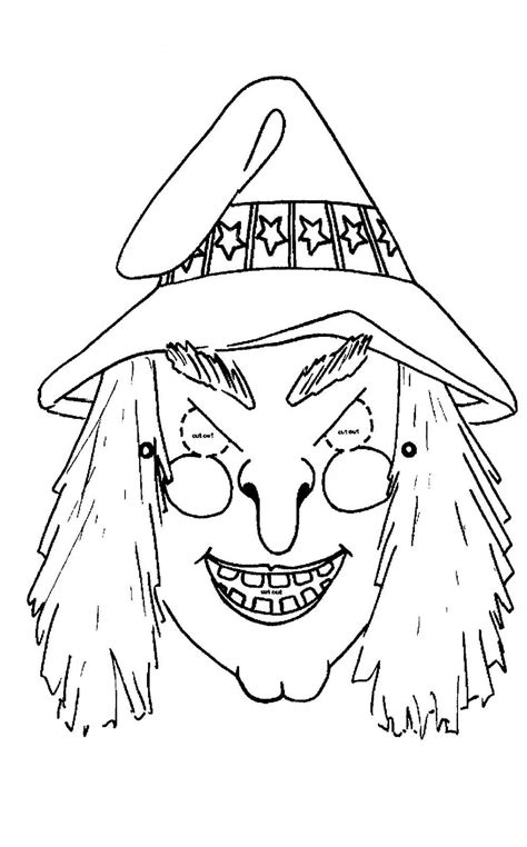 halloween masks  print coloring pages  kids colorpagesorg