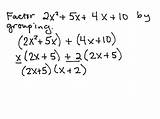 Grouping Factoring Algebra sketch template