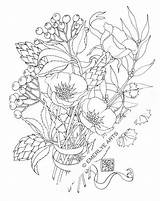 Colorir Coloriage Emerlye Herb Tulipe sketch template
