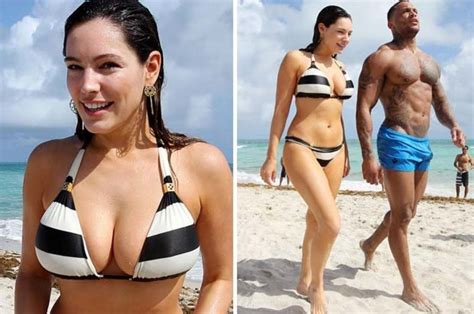 Kelly Brook S Beau David Mcintosh Seems More Interested In