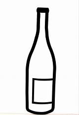 Bottle Wine Clipart Clip Outline Beer Glass Drawing Line Red Cliparts Alcohol Silhouette Template Easy Accessories Clipartbest Library Vector Clipground sketch template