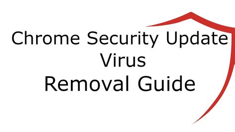 chrome security update virus pop  removal guide youtube
