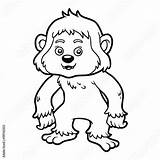 Yeti Coloring Book Comp Contents Similar Search sketch template