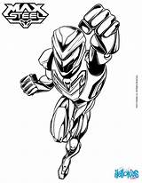 Coloring Max Steel Pages Armor Color Print Hellokids Getcolorings Printable sketch template