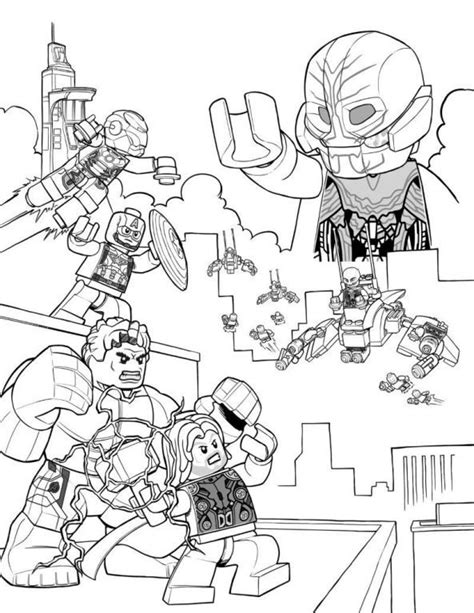 lego avengers infinity war coloring pages aleya wallpaper