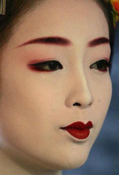 side profile geishas geisha makeup geisha face geisha