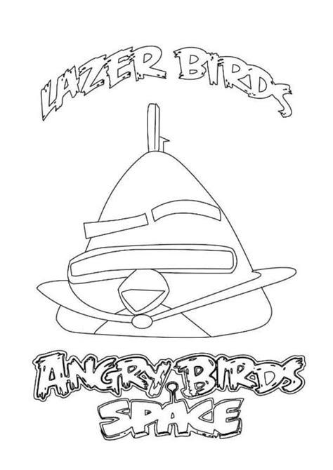 coloring pages angry birds space printable  kids adults