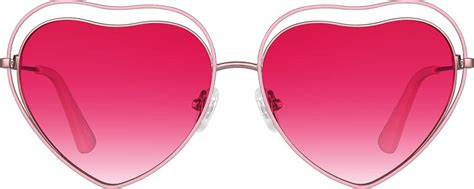 lavender premium heart shaped sunglasses 159817
