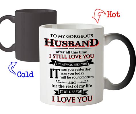 Magic Mug T For Gorgeous Husband I Love Your Birthday Love T
