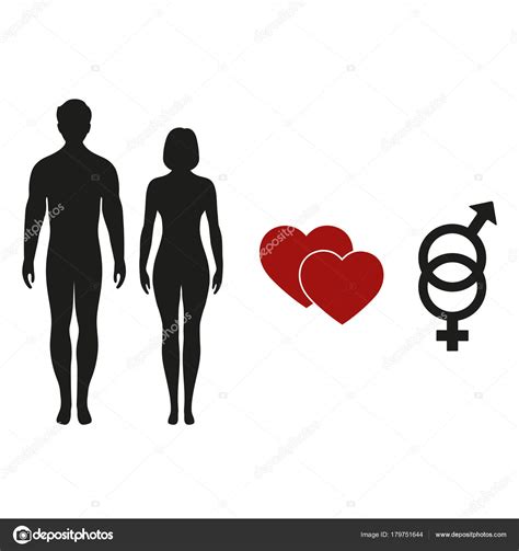 male female symbols sex icon gender signs man woman icon — stock vector