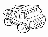 Toy Truck Coloring Dump Colouring Pages Drawing Clipart Garbage Kids Color Drawings Trucks Cliparts Clip Paintingvalley Library sketch template