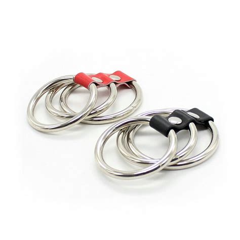 Stainless Steel Metal Sex Products Cock Rings Delay Male Sperm Locking
