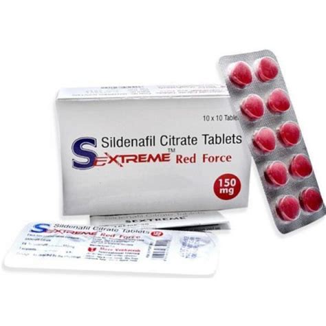 Sextreme Red Force 150mg 10 δισκία Genosima Hellas