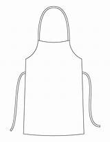 Apron Aprons Bestcoloringpages Sketch Webstockreview Clipground Literaria Parada Escuro sketch template