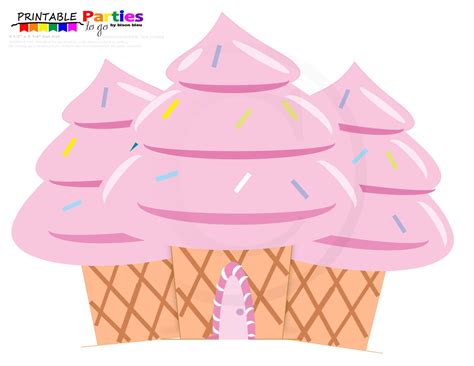 instant  printable candy land wall cut outs etsy