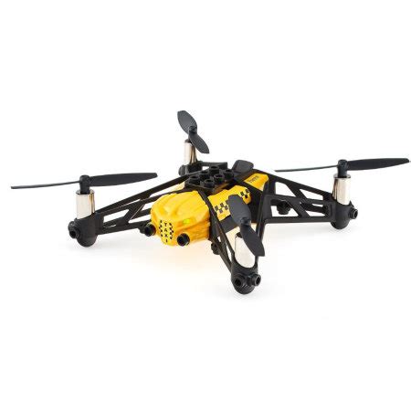 drone parrot airborne cargo travis quadcopter jaune