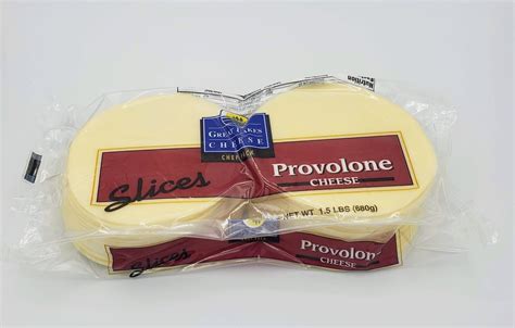 cheese sliced provolone oz