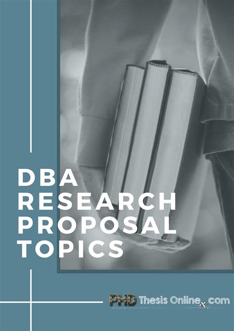 dba research proposal topics  phd thesis  issuu