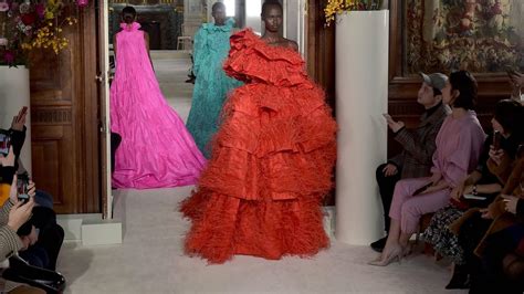 valentino s haute couture show included 43 black models—including naomi