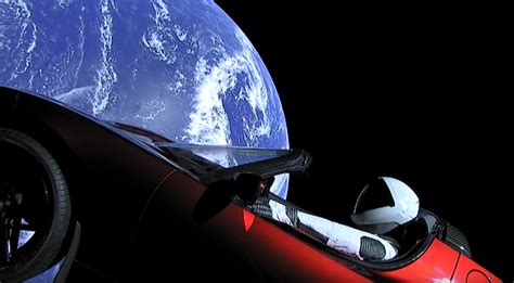 The Falcon Heavy Rocket Shot A Tesla Into Outer Space And It Had
